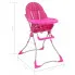 Wymiary różowego krzesełka do karmienia Hikko