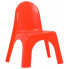 Czerwone krzesełko dla dzieci Melvis