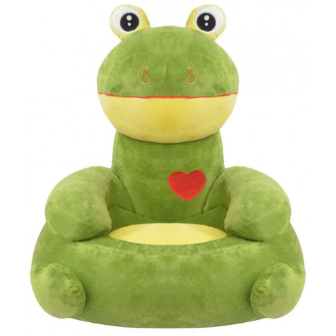 Pluszowy fotelik dziecięcy żaba Noki