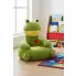 Zielony pluszowy fotel dziecięcy żaba Almada