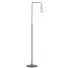 Czarna nowoczesna metalowa lampa podłogowa D069-Rokka