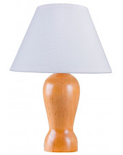 Drewniana klasyczna lampka nocna buk - S225-Revia w sklepie Edinos.pl