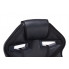 Czarny obrotowy fotel dla graczy Dexero