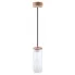 Czarna lampa wisząca tuba skandynawska S232-Calina