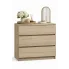 Mała komoda z 3 szufladami dąb sonoma - Gepetto