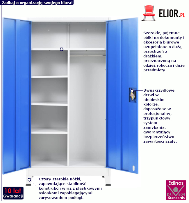 Szafa Alur: cechy produktu