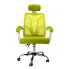 Fotel do biura w kolorze zielonym Roiso