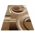 Kremowy dywan prostokątny geometryczny - Pertis