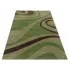 Zielony nowoczesny dywan prostokątny - Pertis