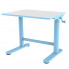 Niebieskie regulowane ergonomiczne biurko dla dzieci - Otiso