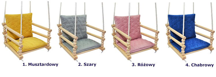 Kolory huśtawek Stilin