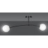 Czarna loftowa lampa sufitowa kulki D070-Hirtis