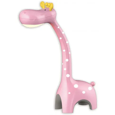 Różowa lampka na biurko dziecięca żyrafa S250-Atro