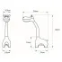Wymiary lampki S250-Atro