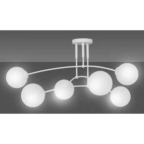 Biała nowoczesna lampa sufitowa D072-Hirtis