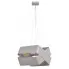 Szara nowoczesna lampa wisząca D074-Dastra