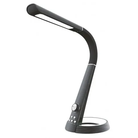 Czarna lampka biurkowa LED S252-Brika