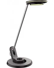Czarna dotykowa ruchoma lampka na biurko - S255-Kalva w sklepie Edinos.pl