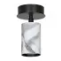 Czarna marmurkowa lampa sufitowa D079-Taris