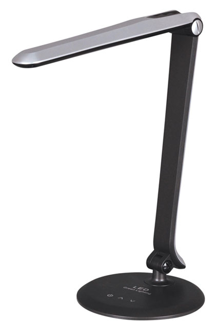 Srebrna lampka do biurka LED młodzieżowa S262-Mięta