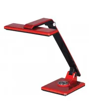 Czerwona ruchoma lampka biurkowa LED - S263-Trofo w sklepie Edinos.pl