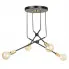 Czarna industrialna lampa wisząca D091-Notia