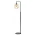 Czarna industrialna lampa podłogowa D093-Drosel