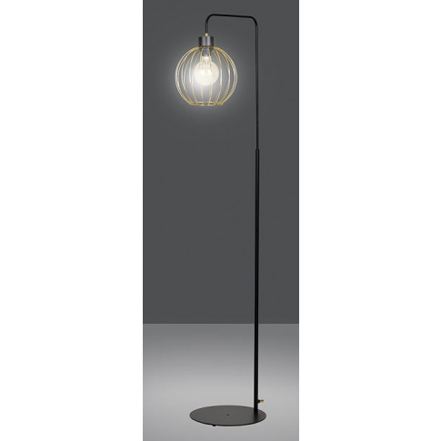 Czarna nowoczesna lampa podłogowa D093-Drosel