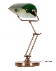 Zielona lampa bankierska - S269-Erava