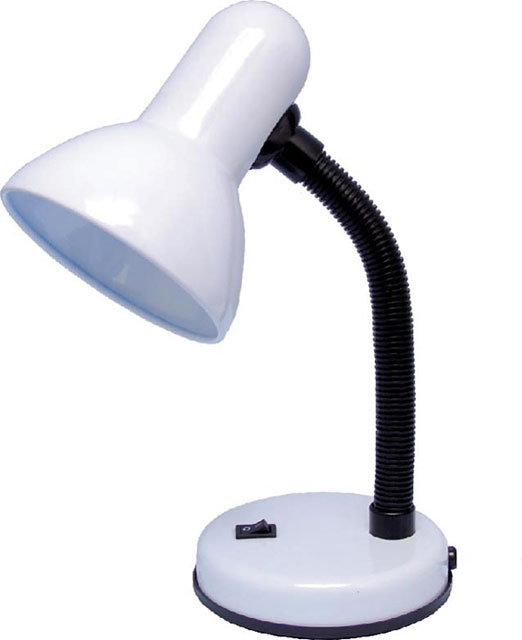 Biała lampka biurkowa do nauki i pracy S271-Walia