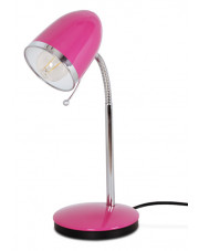 Różowa dziewczęca lampka biurkowa - S272-Harlet w sklepie Edinos.pl
