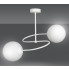 Biała nowoczesna lampa sufitowa D099-Modest