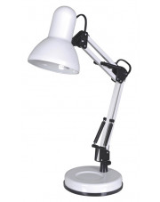 Biała regulowana lampka na biurko - S273-Terla w sklepie Edinos.pl