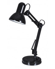Czarna lampa biurkowa do pracowni - S273-Terla