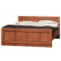 Podwójne łóżko z zagłówkiem dąb stuletni Tilda 21X