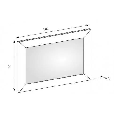 Wymiary lustra Tilda 19X