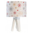 Lampka stołowa świąteczna płatki śniegu - S287-Figla