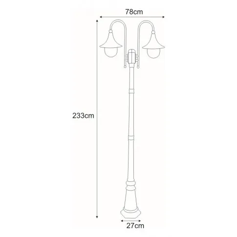 Wymiary lampy S313-Namza