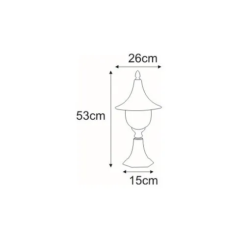 Wymiary lampy S315-Namza