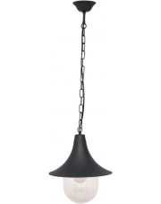 Czarna lampa zewnętrzna wisząca retro - S317-Namza