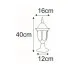 Wymiary lampy S321-Hadson