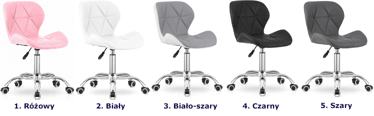 Designerski fotel obrotowy Renes