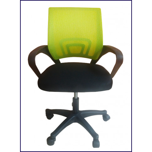 Zielony nowoczesny fotel biurowy Morgan
