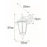 Wymiary lampy S330-Relva