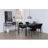 Czarny stół Lindo loft