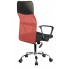 Czerwony nowoczesny fotel obrotowy Ferno