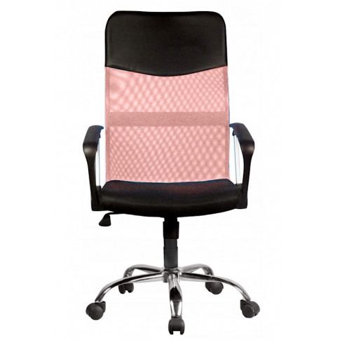 Różowy nowoczesny fotel biurowy Ferno