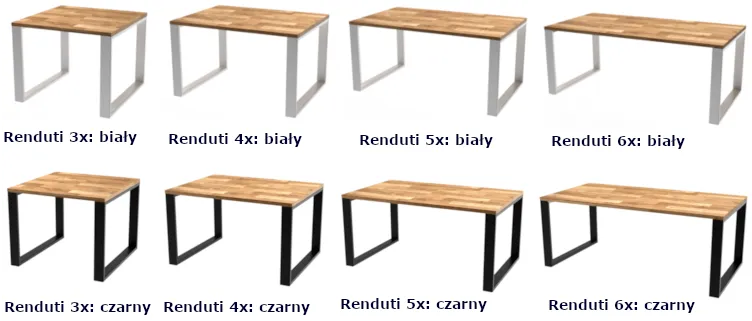 Stoliki Renduti: kolekcja