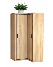 Szafa narożna dąb sonoma - Rectano w sklepie Edinos.pl