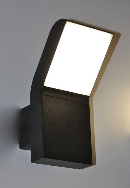 Nowoczesny kinkiet zewnętrzny LED elewacyjny S347-Klesta